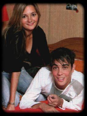 Leslie Lemarchal � l'enterrement de son fr�re